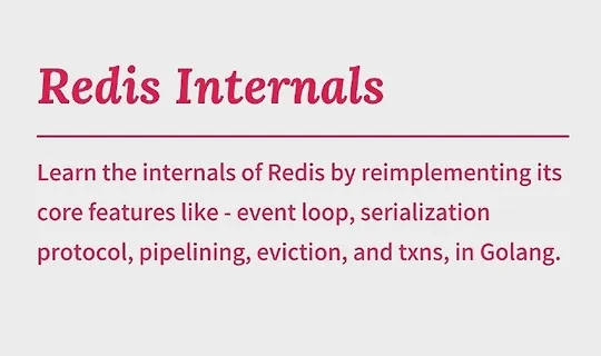 Redis Internals Redis Internals