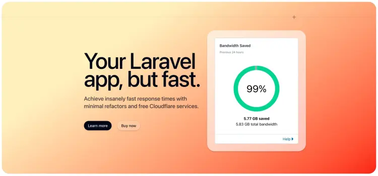 Fast Laravel - your Laravel app, but fast
