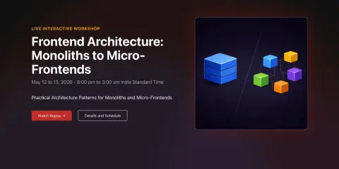 Frontend Architecture Monoliths to Micro Frontends