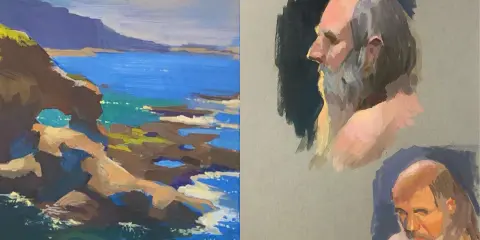 Gouache Explorations LiveClass Feature