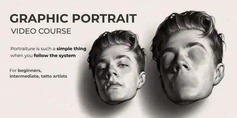 Graphic Portrait Course by Vornikow