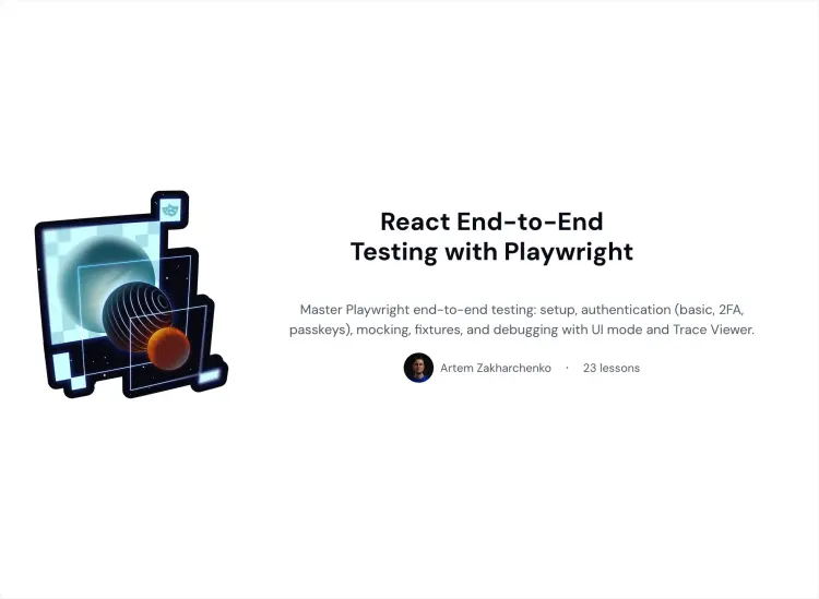 React End to End Testing with Playwright