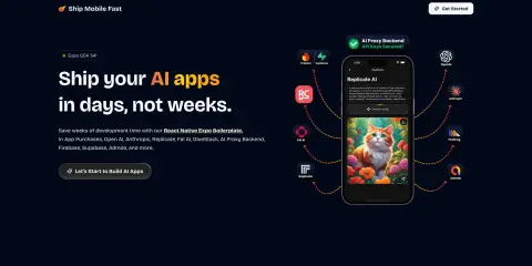 React Native Expo Boilerplate Ship Mobile Fast