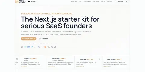 supastarter – SaaS starter kit for Next.js & Nuxt SaaS starter kit supastarter