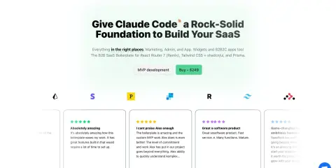 SaasRock The B2B SaaS Boilerplate for Remix (React Router 7)