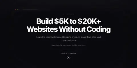 Zera Studio – Masterclass The Award-Winning Web Developer