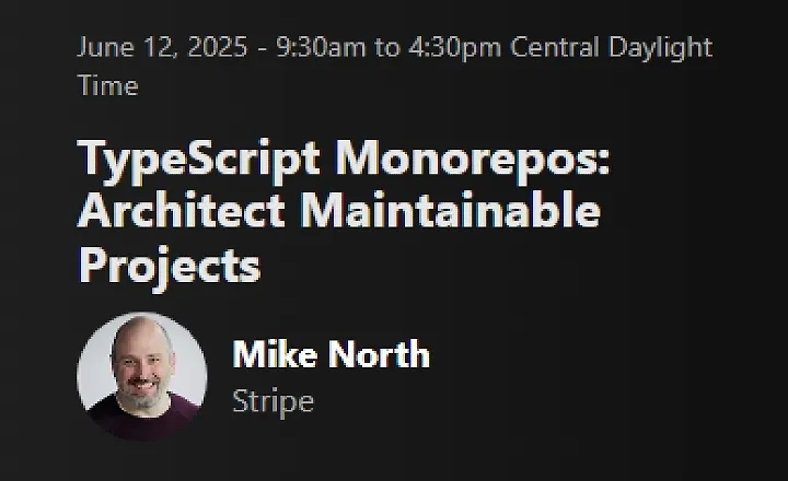TypeScript Monorepos: Architect Maintainable Projects