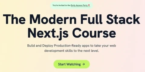 The Modern Full Stack Next.js Course The Modern Full Stack Next.js Course