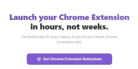 React Chrome Extension boilerplate