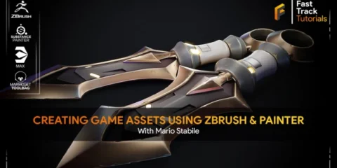 Creating a stylized prop using Zbrush & Substance Painter