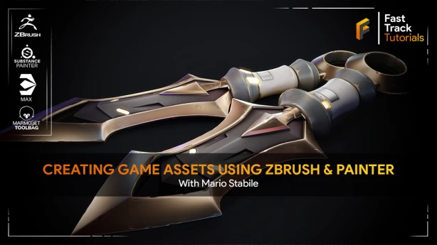 Creating a stylized prop using Zbrush & Substance Painter