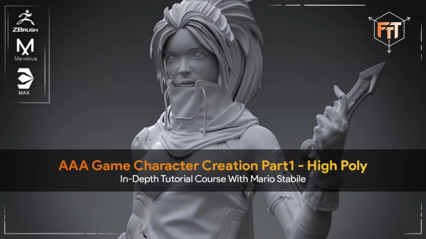 AAA Game Character Creation Tutorial Part1