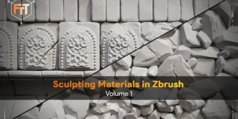 Sculpting Materials in Zbrush – Volume 1 - In-Depth Tutorial Course