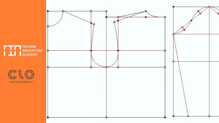 Pattern Drafting with CLO3D-Simple Unisex Bodice and Sleeve