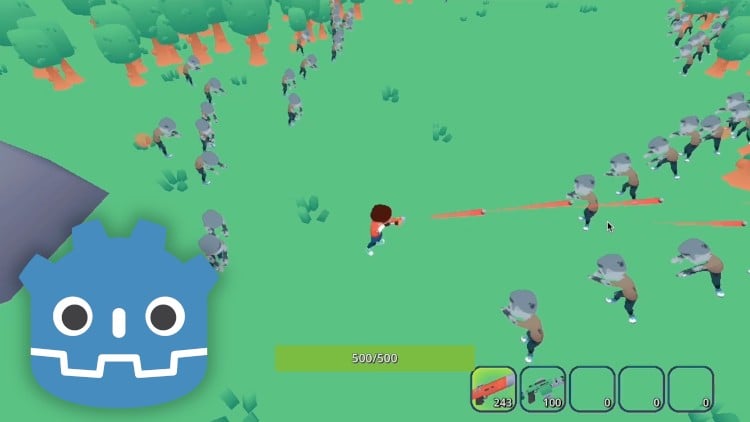 Create a Full 3D Top Down Shooter in Godot 4
