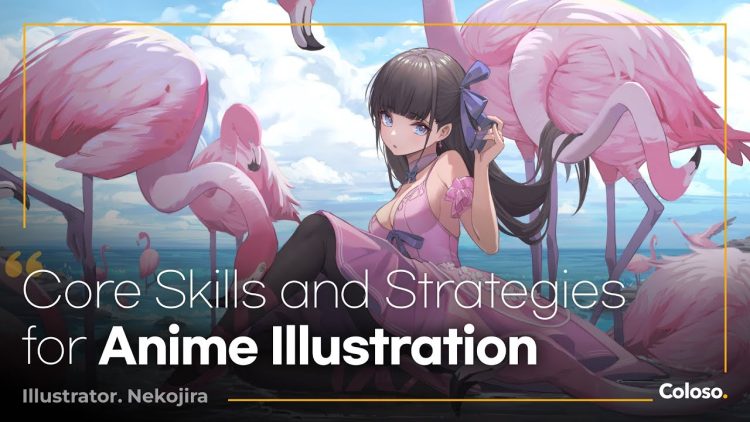 From Shapes to Characters: Core Skills and Strategies for Anime Illustration