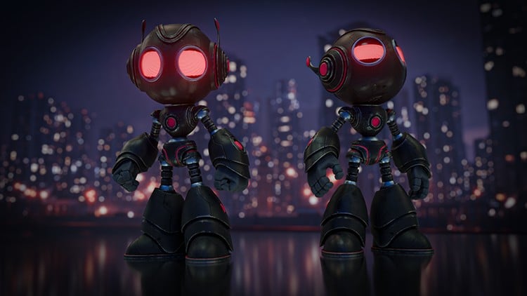 Blender 4.5 for beginners - Robot creation