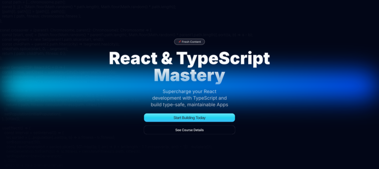 Master React with Typescript