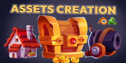 Game Asset Creation: Modeling & Texture Painting in Blender