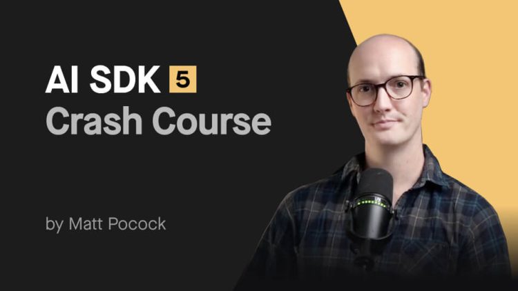 AI SDK v5 Crash Course AI SDK v5 Crash Course