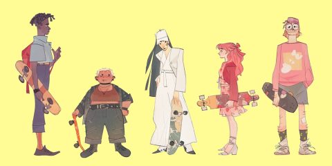 Designing Skaters by Christina Zhang