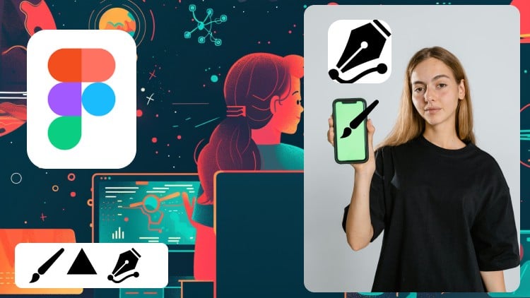 Figma UI/UX Complete Bootcamp: Design 10 Job-Ready Projects