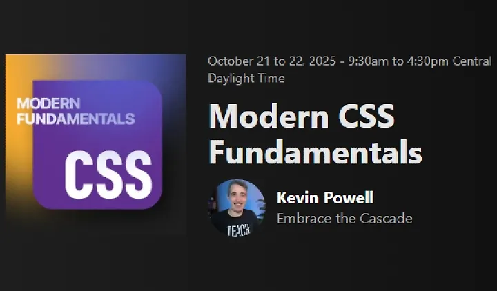 Modern CSS Fundamentals Modern CSS Fundamentals