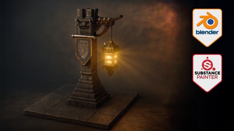 Blender and Substance Painter - Game Asset Creation