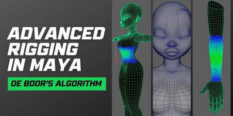 Advanced Rigging with De Boors Algorithm in Maya