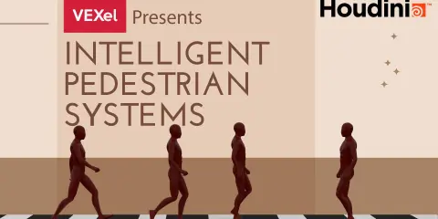 Dynamic Pedestrian Systems in Houdini with VEX Dynamic Pedestrian Systems in Houdini with VEX
