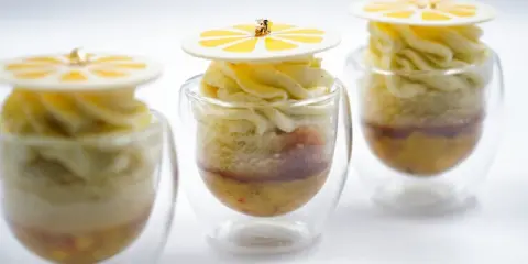 Unique Desserts in Glass by APCA chef online