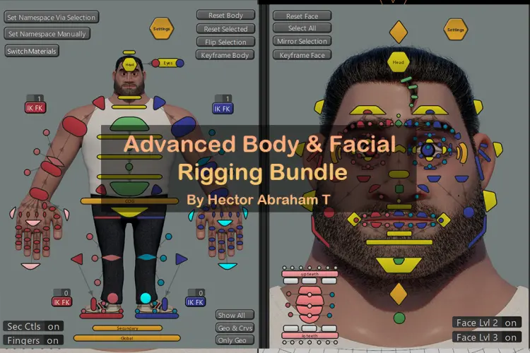 Advanced Body and Facial rigging workshops