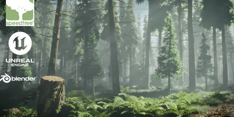 Ultimate SpeedTree 10 to Unreal Engine 5 PCG Masterclass