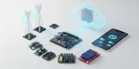 Industrial IoT Development with ESP32: MQTT, Node-red,APP