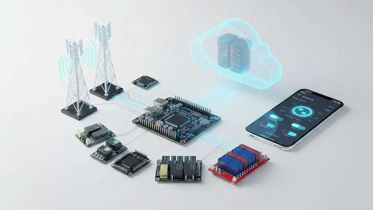 Industrial IoT Development with ESP32: MQTT, Node-red,APP