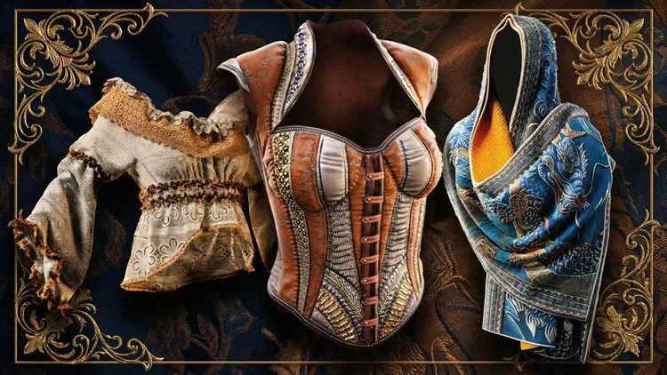 Cloth& Outfit Texturing - Presentation in 6 Day-Master Class