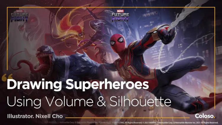 Drawing Superheroes Using Volume and Silhouette Drawing Superheroes Using Volume and Silhouette