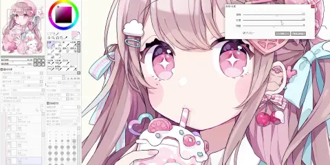 ポップでかわいい女の子イラストメイキング講座