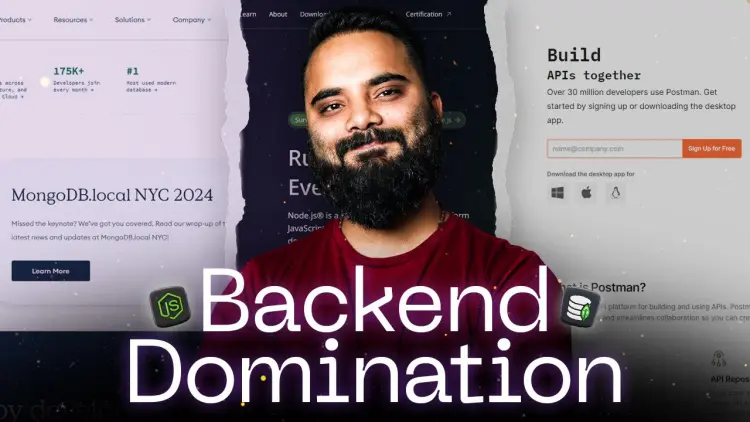 Backend Domination - Create Scalable & Secured Backend