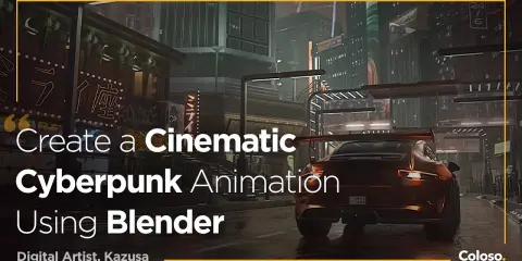 Create Cyberpunk Animations Using Blender