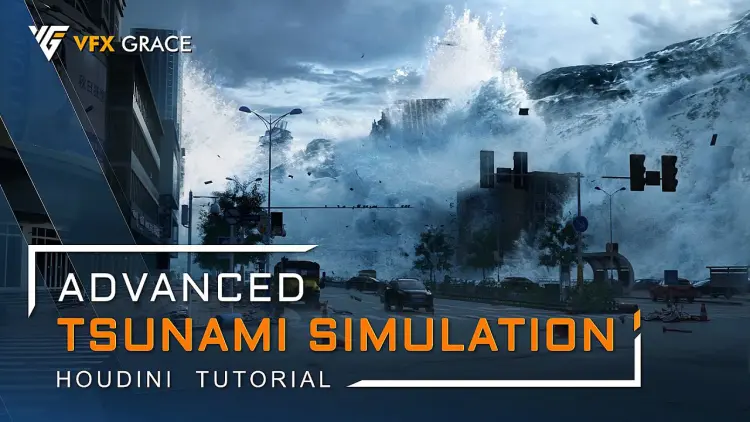 Pro Tsunami Simulation | Houdini Tutorial Pro Tsunami Simulation | Houdini Tutorial