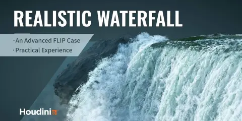 Waterfall Simulation | Houdini Tutorial