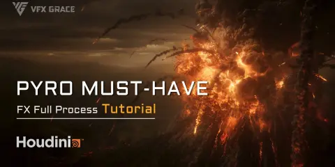 Houdini Tutorial | Volcanic Eruption