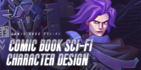 Comic Book Sci-fi Character Design Comic Book Sci-fi Character Design