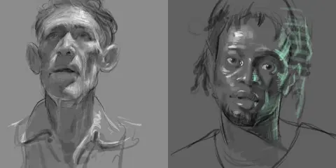Exploring Light in Portrait Drawing April 2023 Exploring Light in Portrait Drawing April 2023