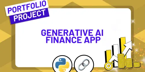 Vibe Code a Generative AI Finance App with Python and LangChain