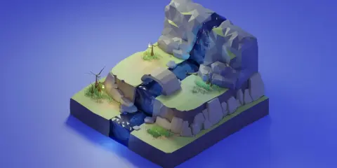 Turn your imagination into reality! 3D background design starting with Blende