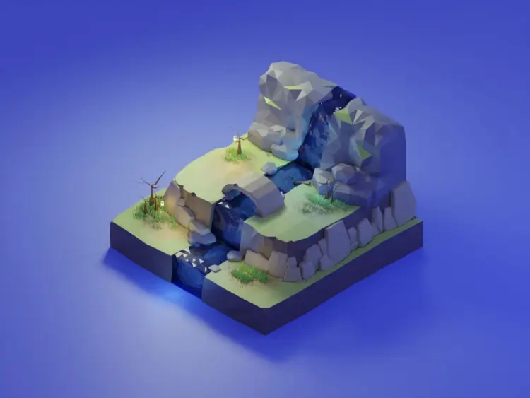 Turn your imagination into reality! 3D background design starting with Blende