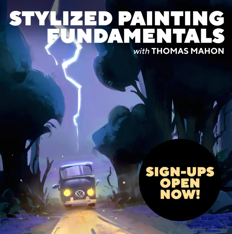 Stylized Painting Fundamentals with Thomas Mahon