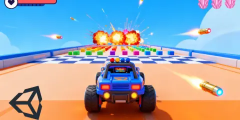 Build a 3D Endless Driving & Shooting Game in Unity